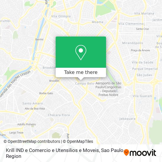 Krill IND e Comercio e Utensilios e Moveis map