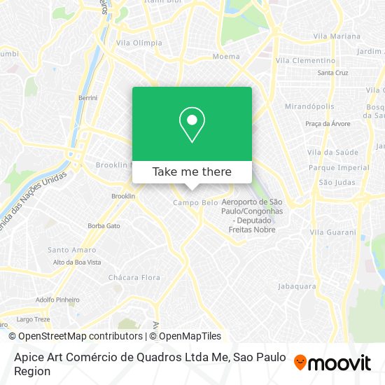 Apice Art Comércio de Quadros Ltda Me map