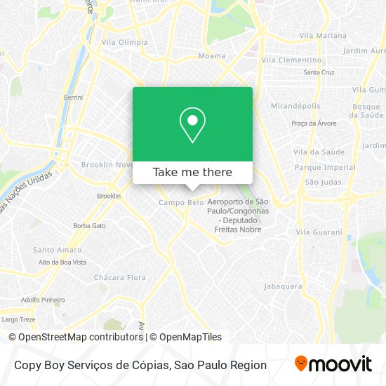 Copy Boy Serviços de Cópias map