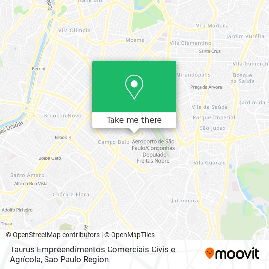 Mapa Taurus Empreendimentos Comerciais Civis e Agrícola