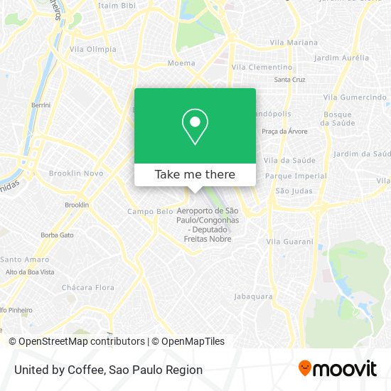 United by Coffee map