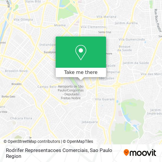 Mapa Rodrifer Representacoes Comerciais