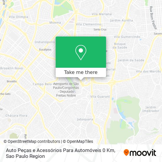 Mapa Auto Peças e Acessórios Para Automóveis 0 Km