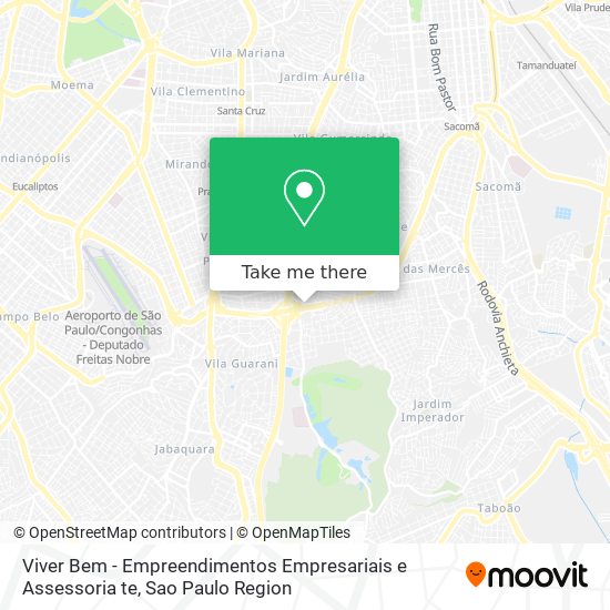 Mapa Viver Bem - Empreendimentos Empresariais e Assessoria te