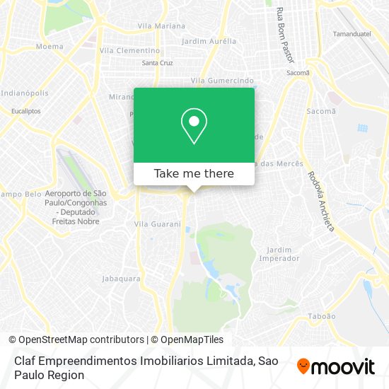 Claf Empreendimentos Imobiliarios Limitada map