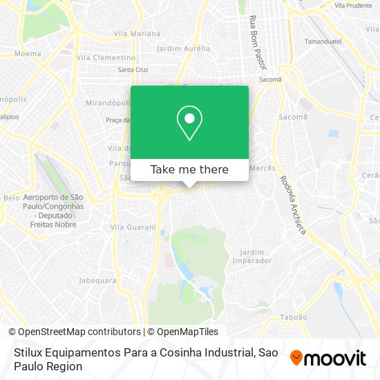 Stilux Equipamentos Para a Cosinha Industrial map