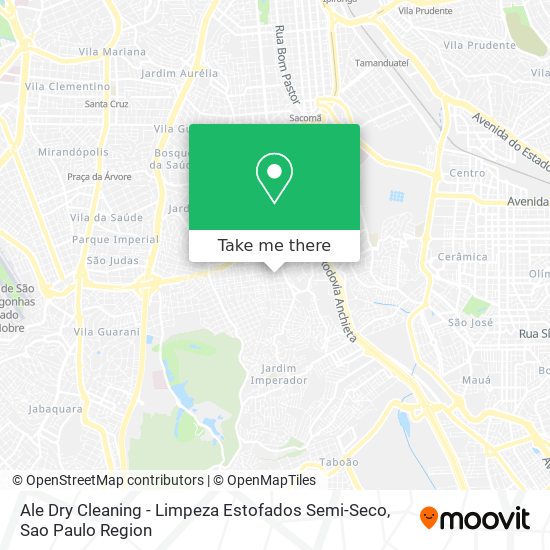 Ale Dry Cleaning - Limpeza Estofados Semi-Seco map