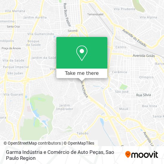 Garma Indústria e Comércio de Auto Peças map