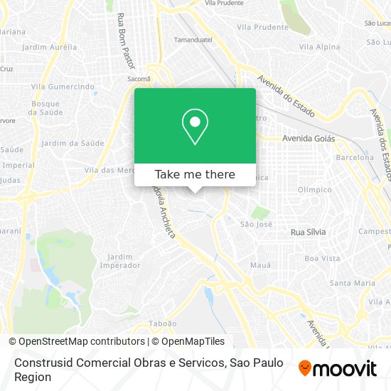 Construsid Comercial Obras e Servicos map