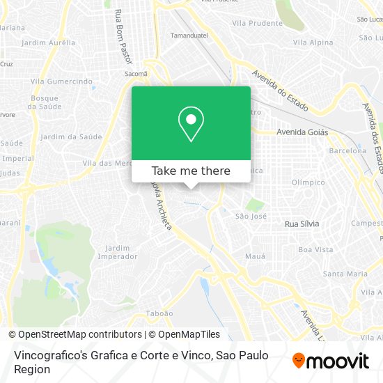 Vincografico's Grafica e Corte e Vinco map