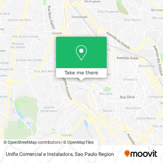 Unifix Comercial e Instaladora map