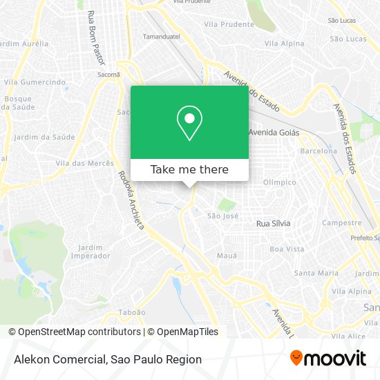 Mapa Alekon Comercial