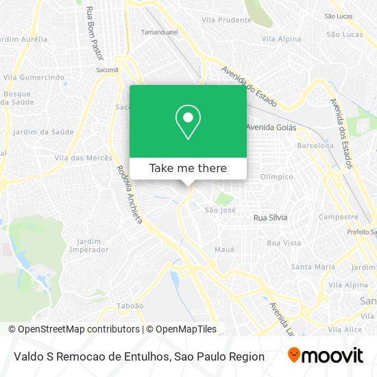 Valdo S Remocao de Entulhos map