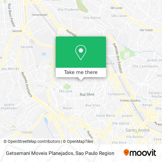 Getsemani Moveis Planejados map