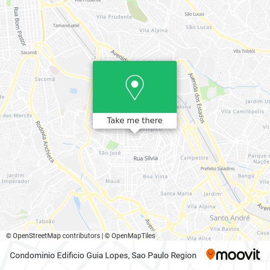 Condominio Edificio Guia Lopes map