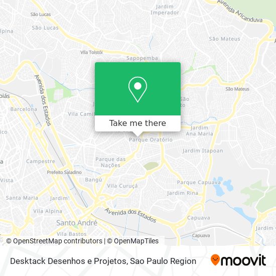 Mapa Desktack Desenhos e Projetos