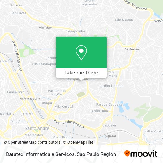 Datatex Informatica e Servicos map