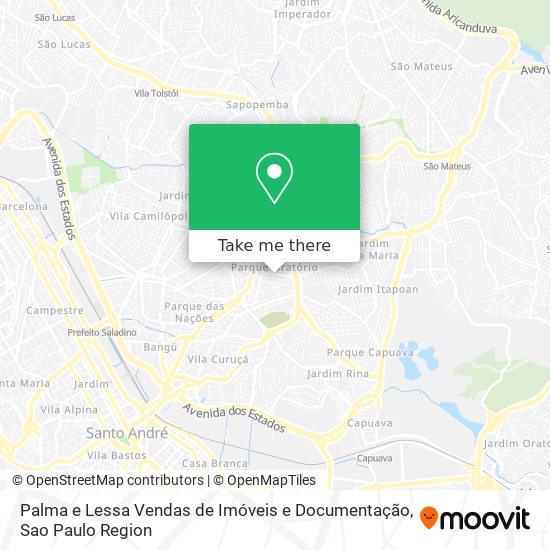 Palma e Lessa Vendas de Imóveis e Documentação map