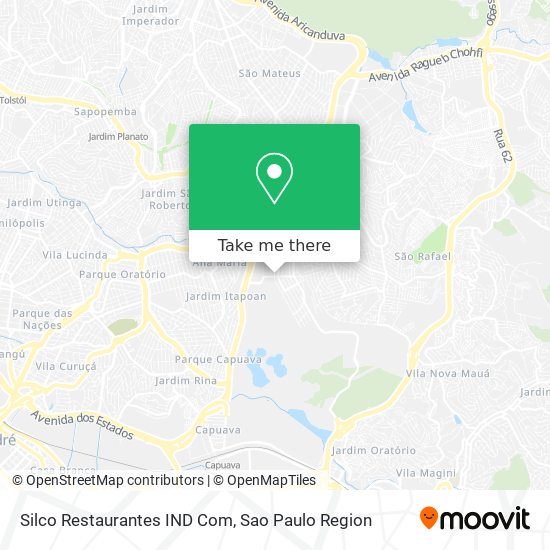 Silco Restaurantes IND Com map