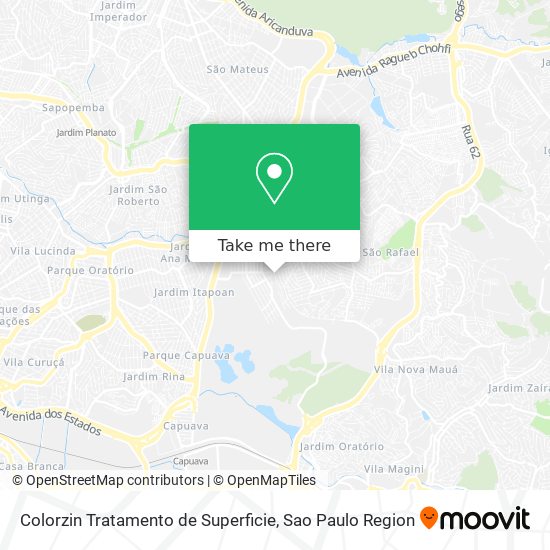 Colorzin Tratamento de Superficie map