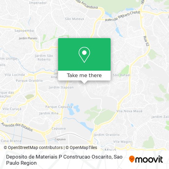 Deposito de Materiais P Construcao Oscarito map
