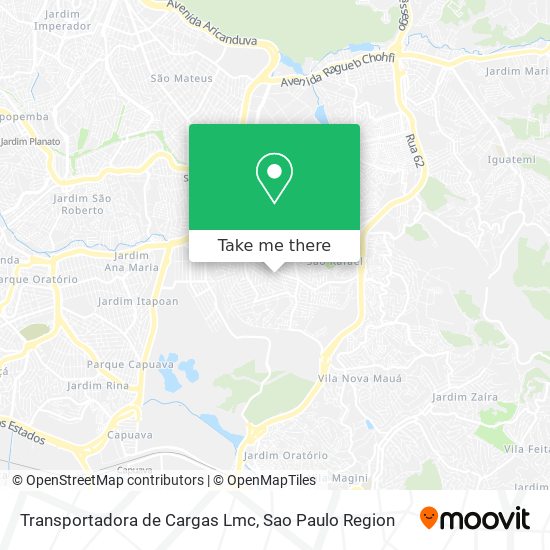 Transportadora de Cargas Lmc map