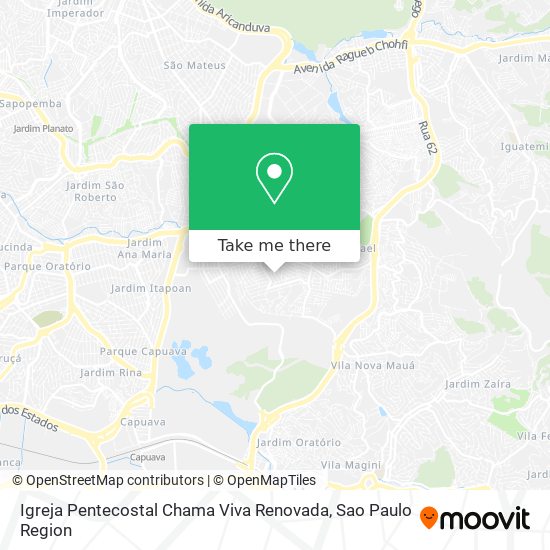 Igreja Pentecostal Chama Viva Renovada map