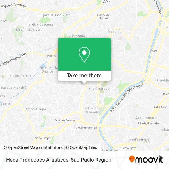 Heca Producoes Artisticas map