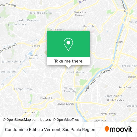 Condomínio Edifício Vermont map