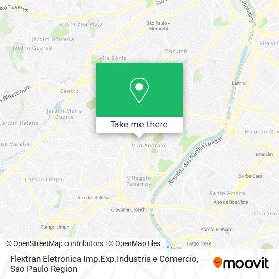 Mapa Flextran Eletronica Imp.Exp.Industria e Comercio