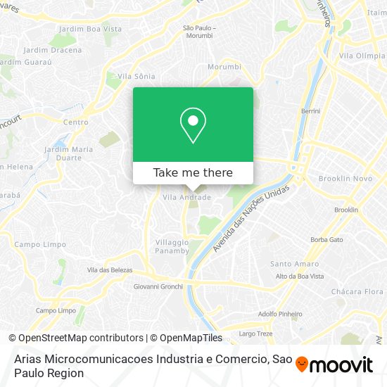 Arias Microcomunicacoes Industria e Comercio map