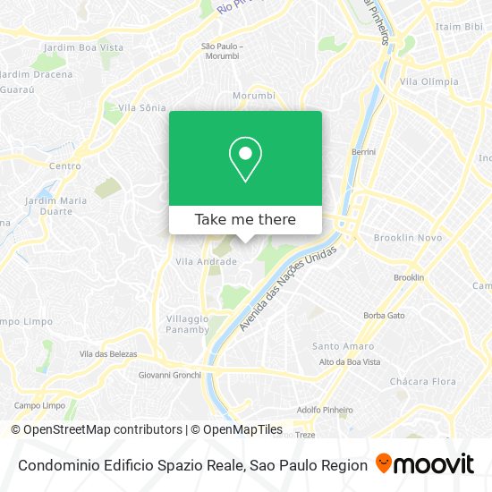 Mapa Condominio Edificio Spazio Reale