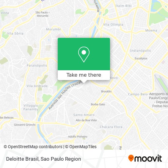 Mapa Deloitte Brasil