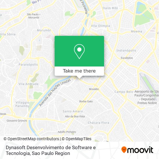 Mapa Dynasoft Desenvolvimento de Software e Tecnologia