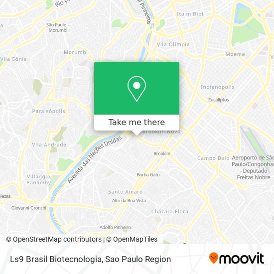 Ls9 Brasil Biotecnologia map