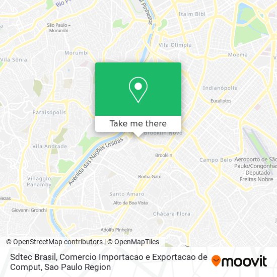 Sdtec Brasil, Comercio Importacao e Exportacao de Comput map