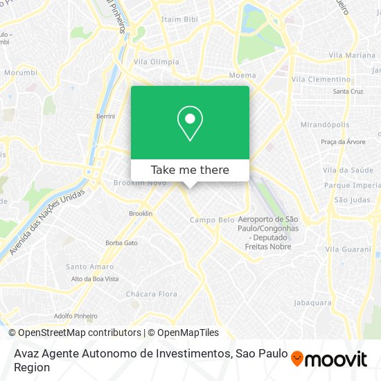 Avaz Agente Autonomo de Investimentos map