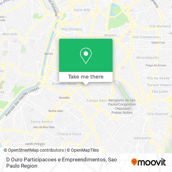 D Ouro Participacoes e Empreendimentos map