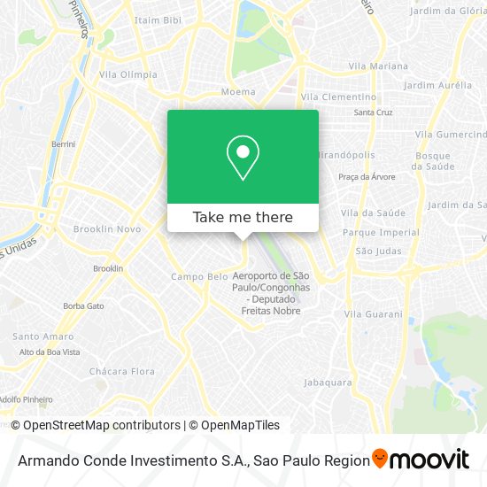 Armando Conde Investimento S.A. map