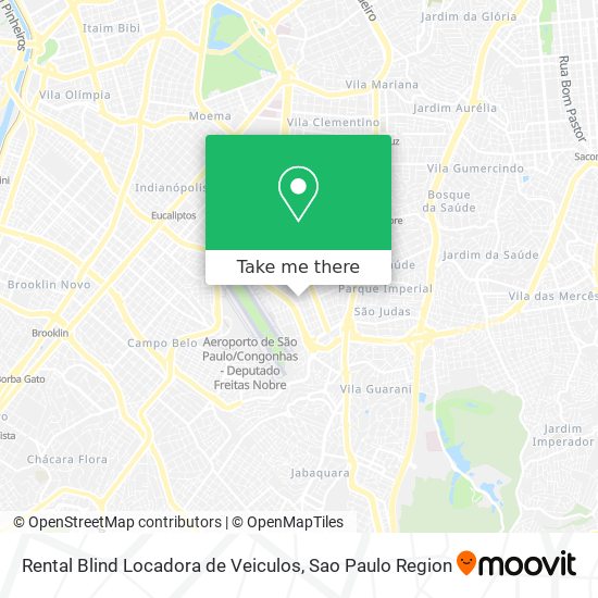 Rental Blind Locadora de Veiculos map