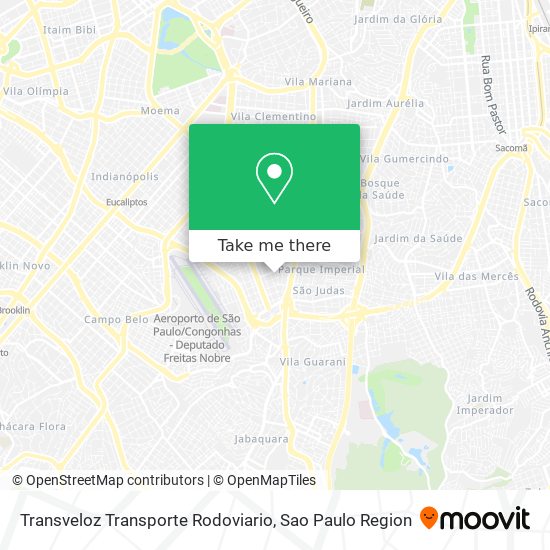 Mapa Transveloz Transporte Rodoviario