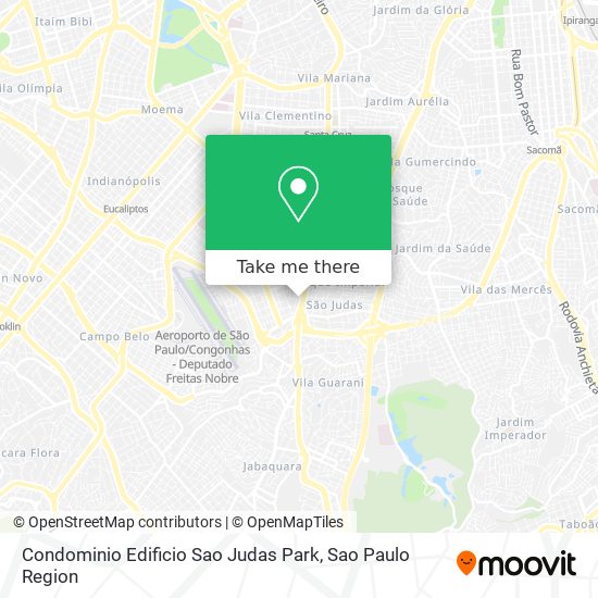 Mapa Condominio Edificio Sao Judas Park