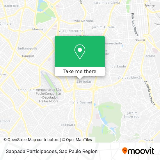 Sappada Participacoes map
