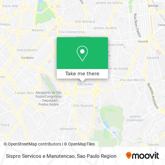 Mapa Sispro Servicos e Manutencao