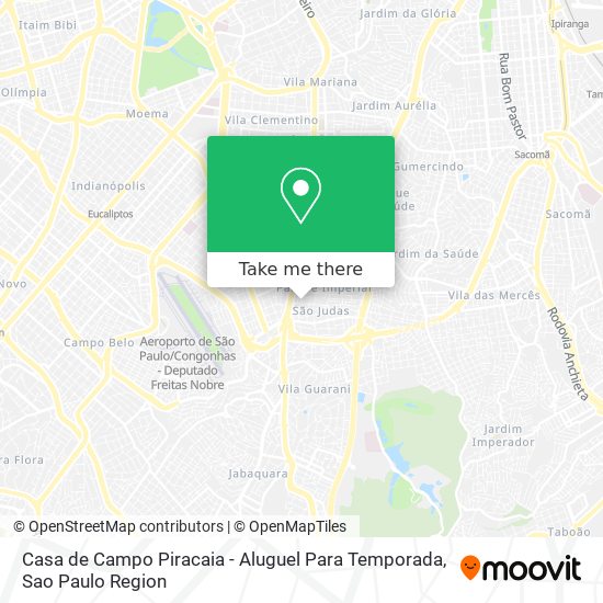 Casa de Campo Piracaia - Aluguel Para Temporada map