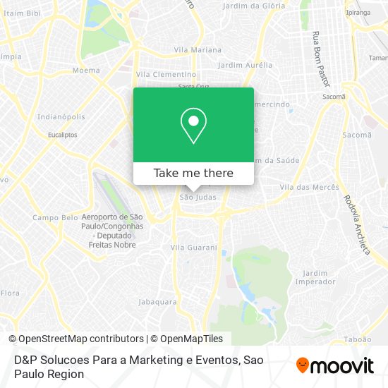 D&P Solucoes Para a Marketing e Eventos map