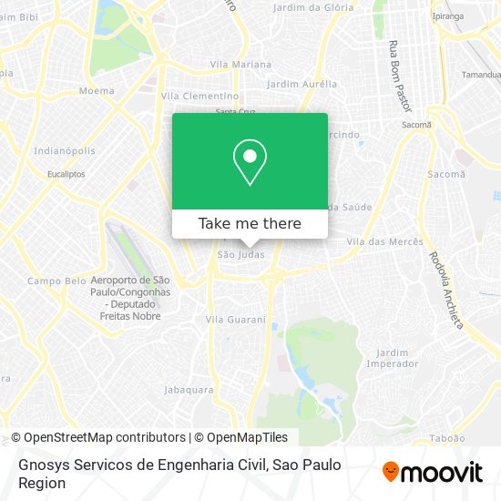 Gnosys Servicos de Engenharia Civil map