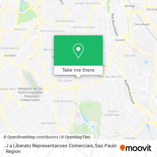 J a Liberato Representacoes Comerciais map