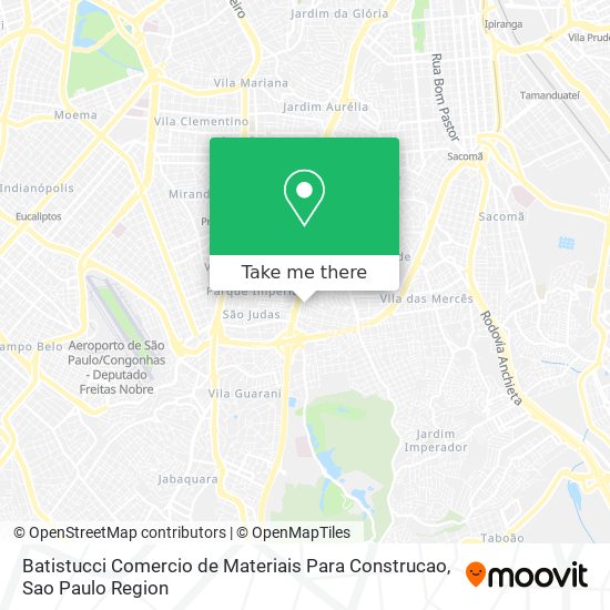 Batistucci Comercio de Materiais Para Construcao map