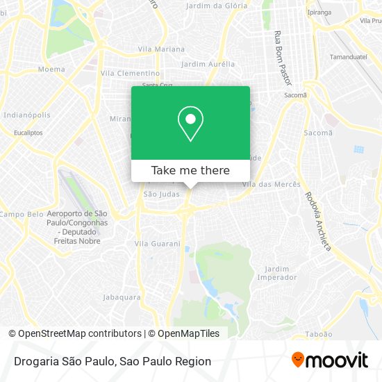 Drogaria São Paulo map